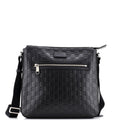 Signature Zip Messenger Bag Guccissima Leather Medium