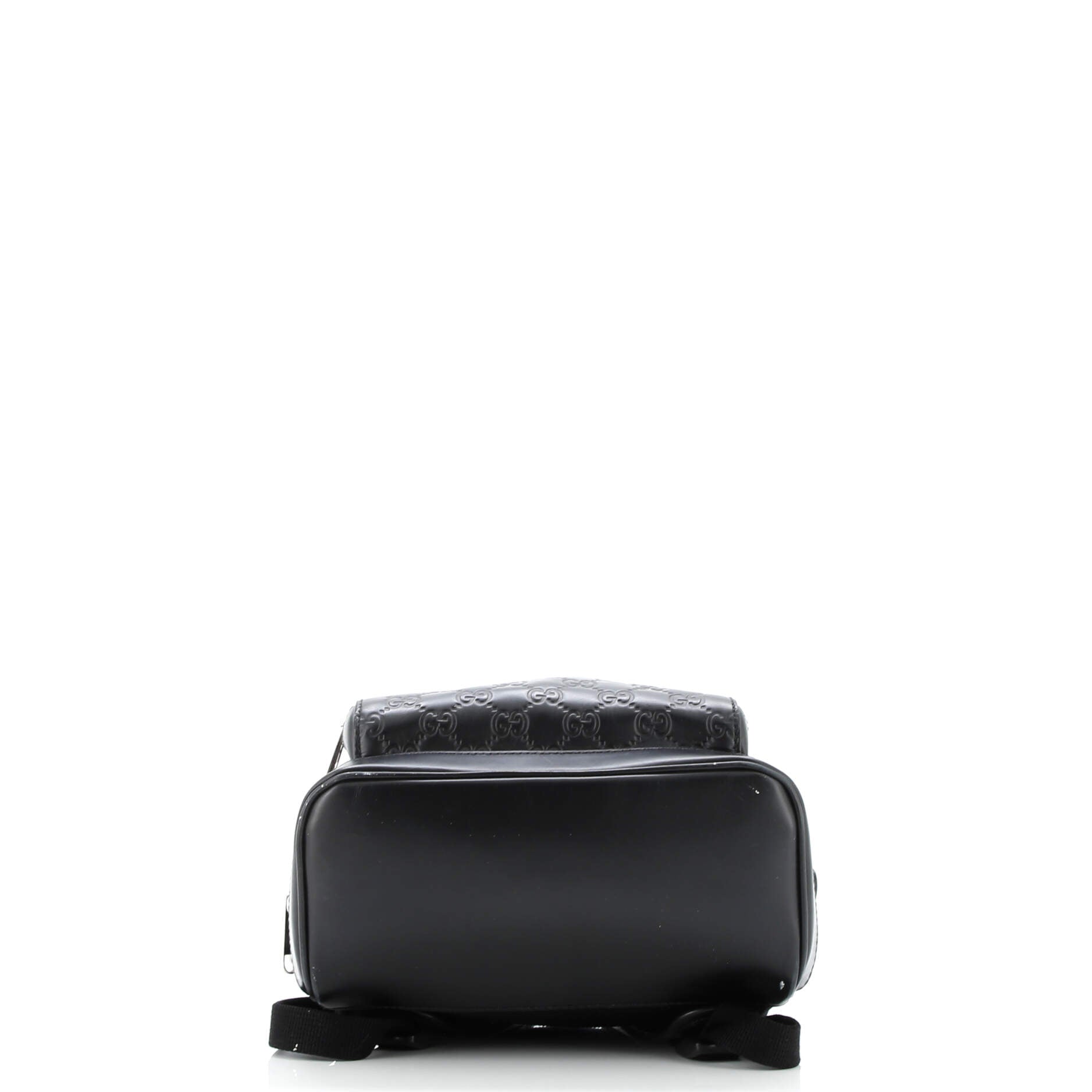 Signature Pocket Backpack Guccissima Leather Small