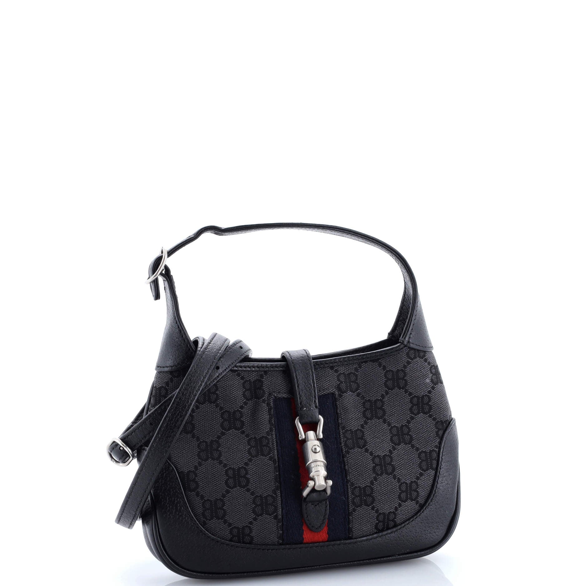 x Gucci The Hacker Project Jackie 1961 Hobo BB Canvas Mini