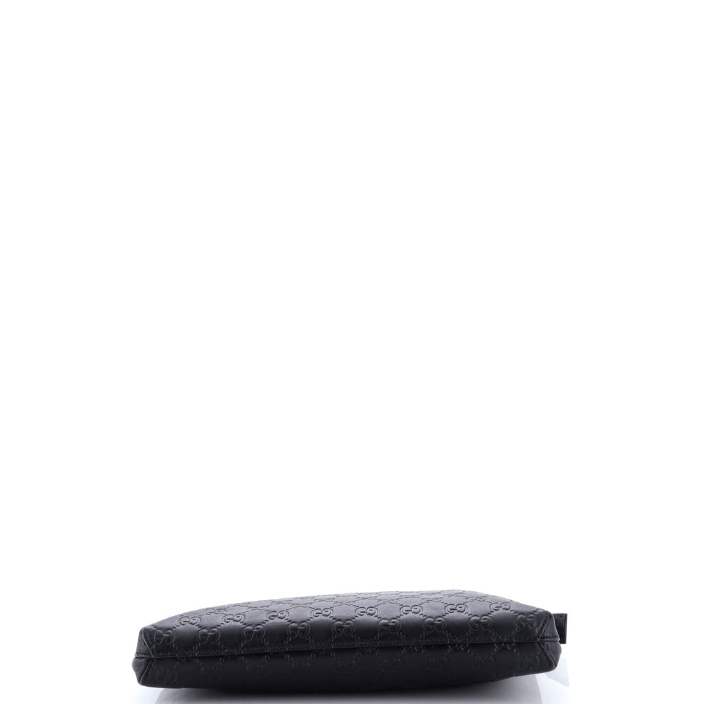 Signature Soft Wristlet Guccissima Leather