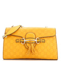 Emily Chain Flap Bag Guccissima Leather Medium