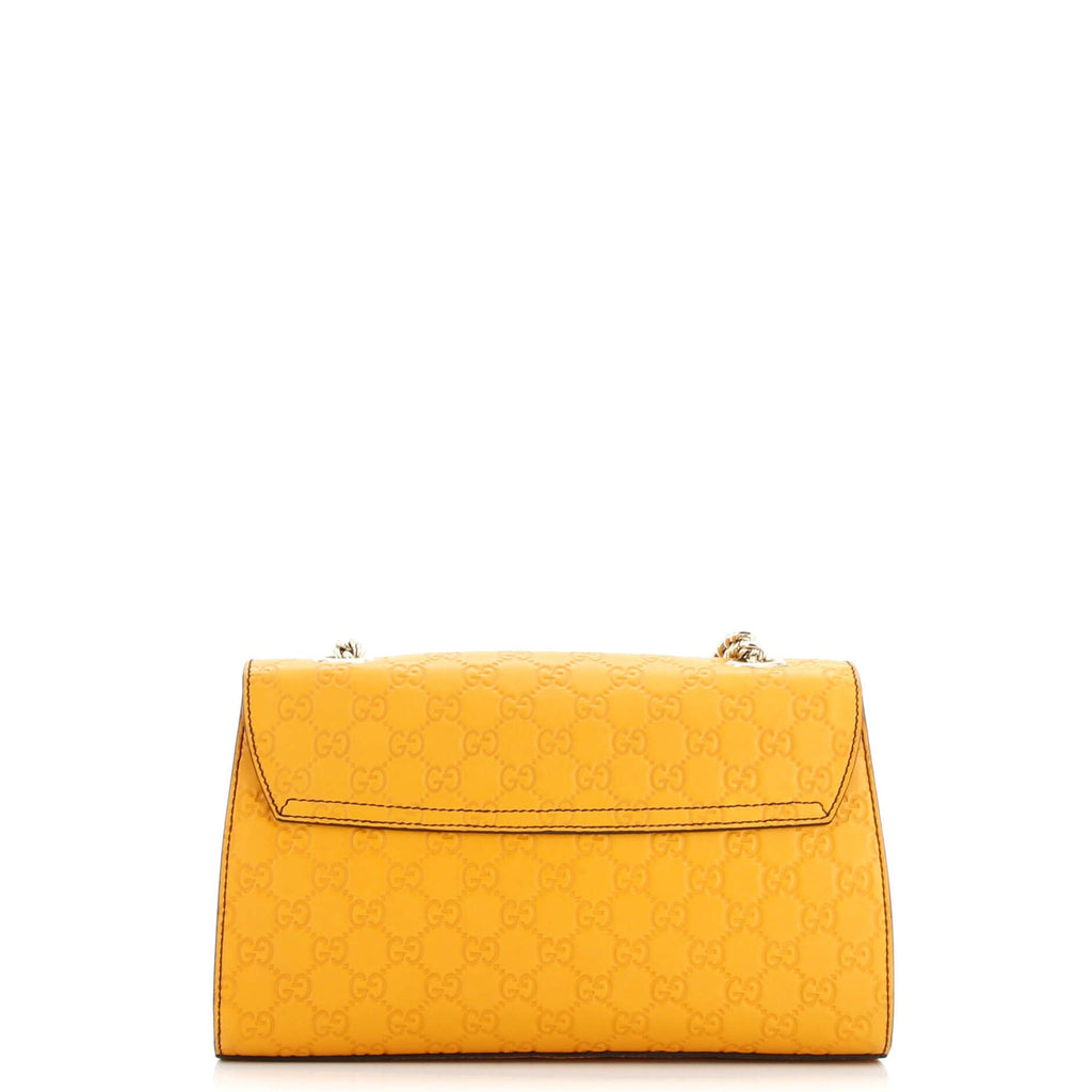 Emily Chain Flap Bag Guccissima Leather Medium