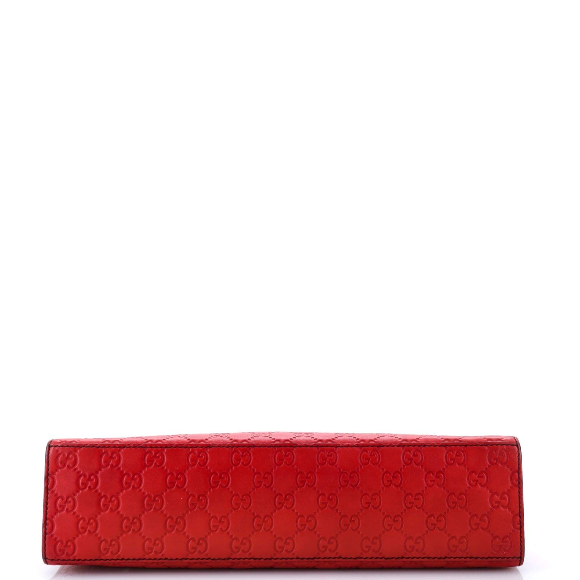 Emily Chain Flap Shoulder Bag Guccissima Leather Large