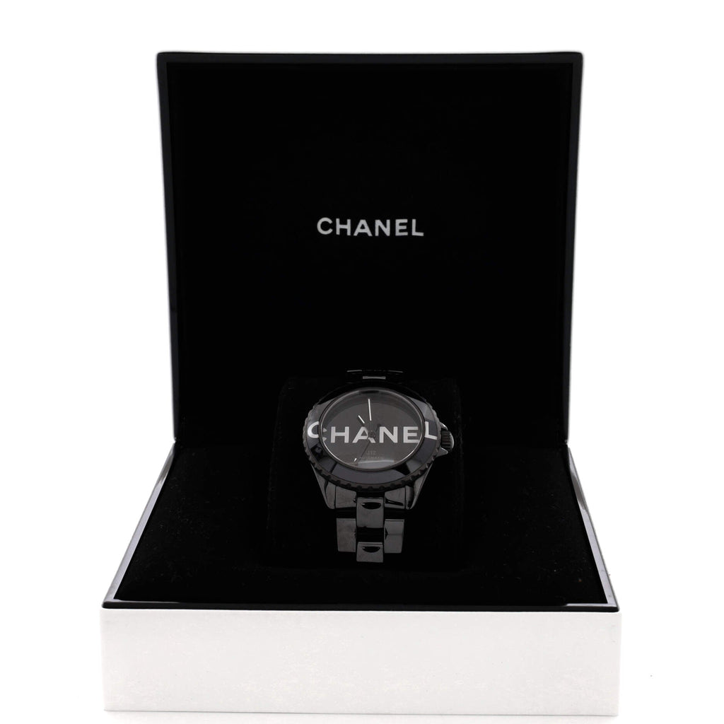 J12 Wanted de Chanel Automatic Watch Ceramic and Stainless Steel 38
