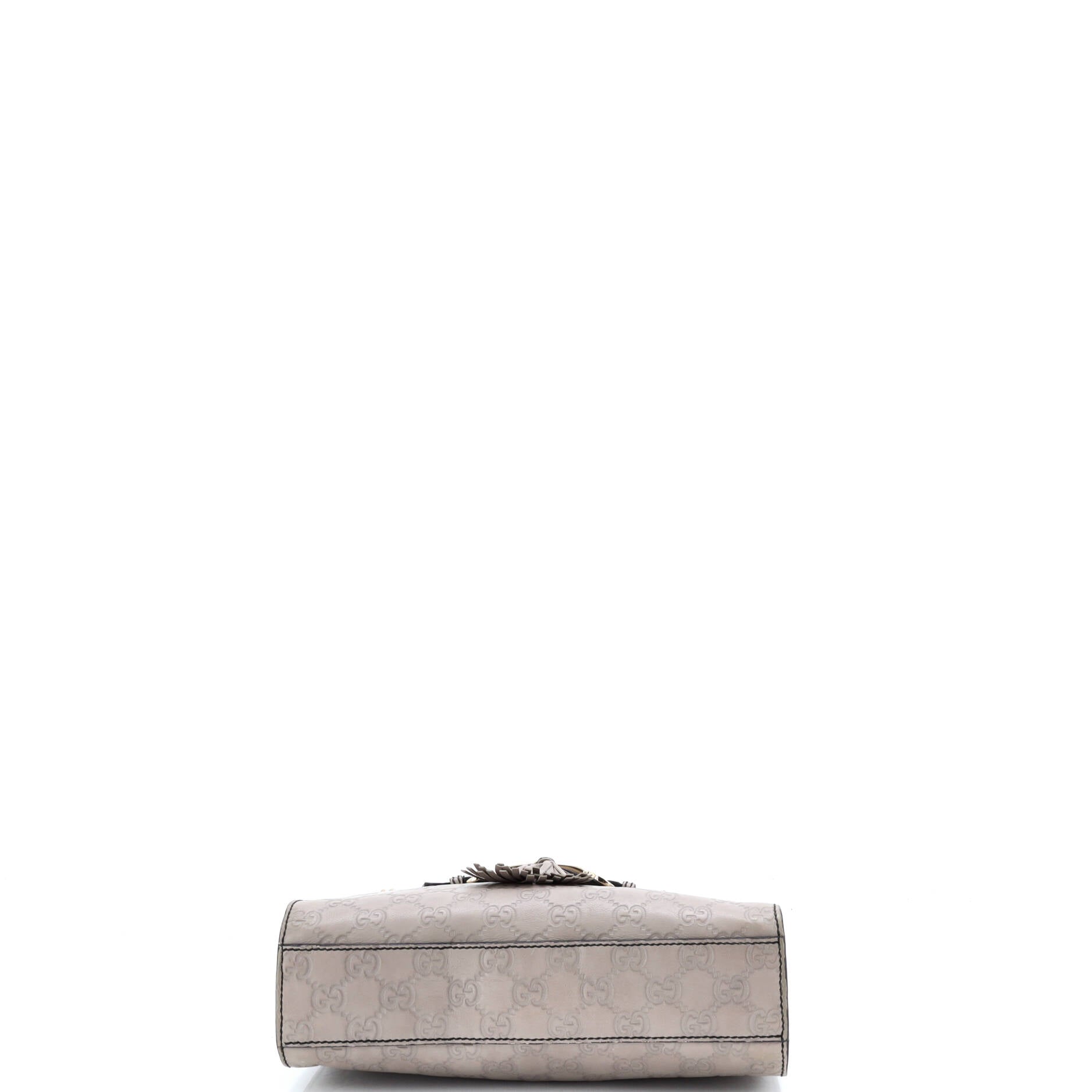 Emily Chain Flap Shoulder Bag Guccissima Leather Small