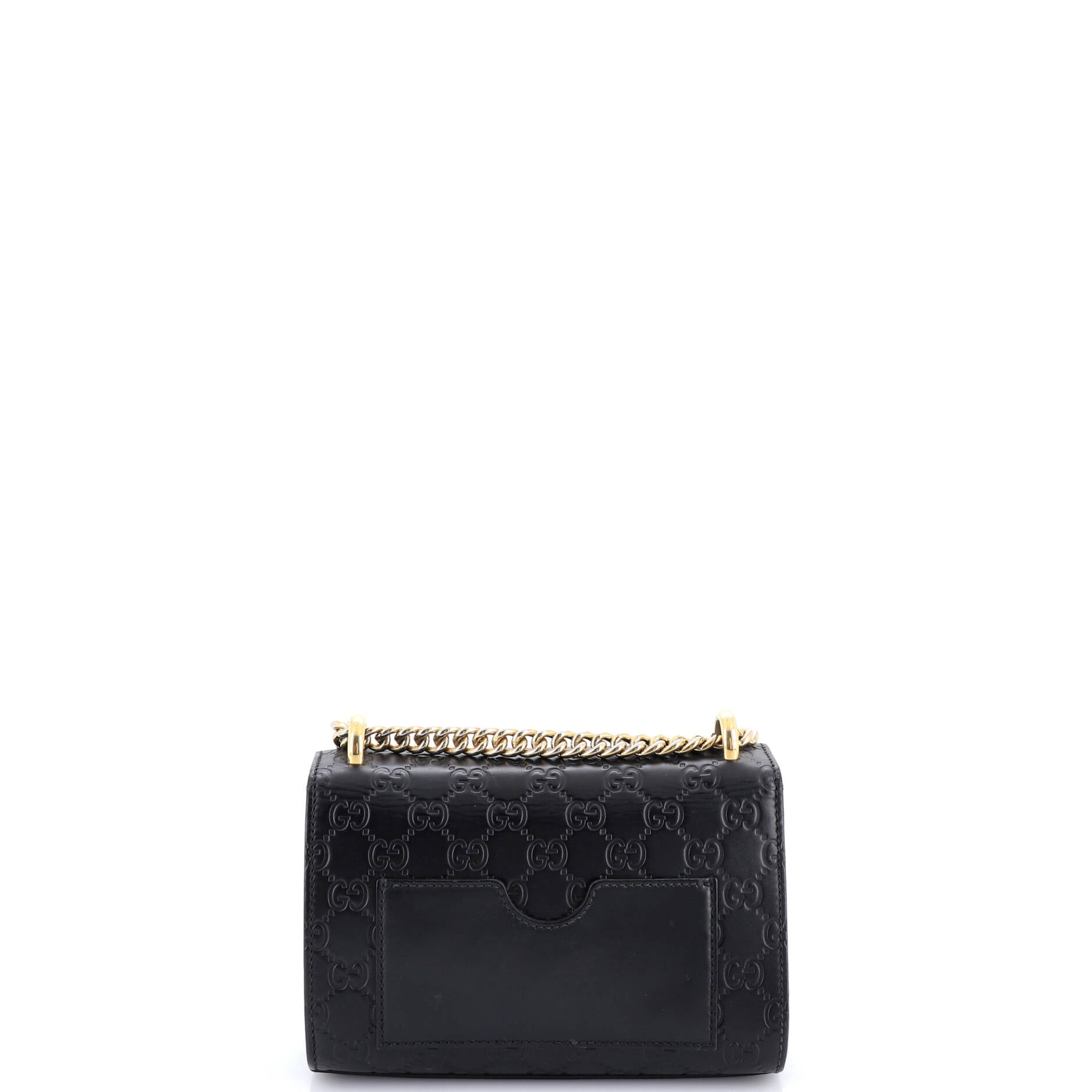 Padlock Shoulder Bag Guccissima Leather Small