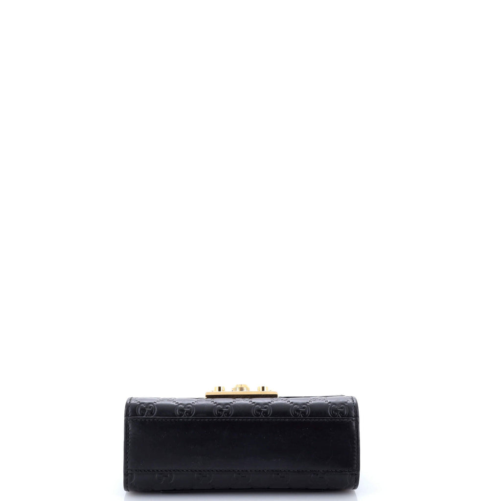 Padlock Shoulder Bag Guccissima Leather Small