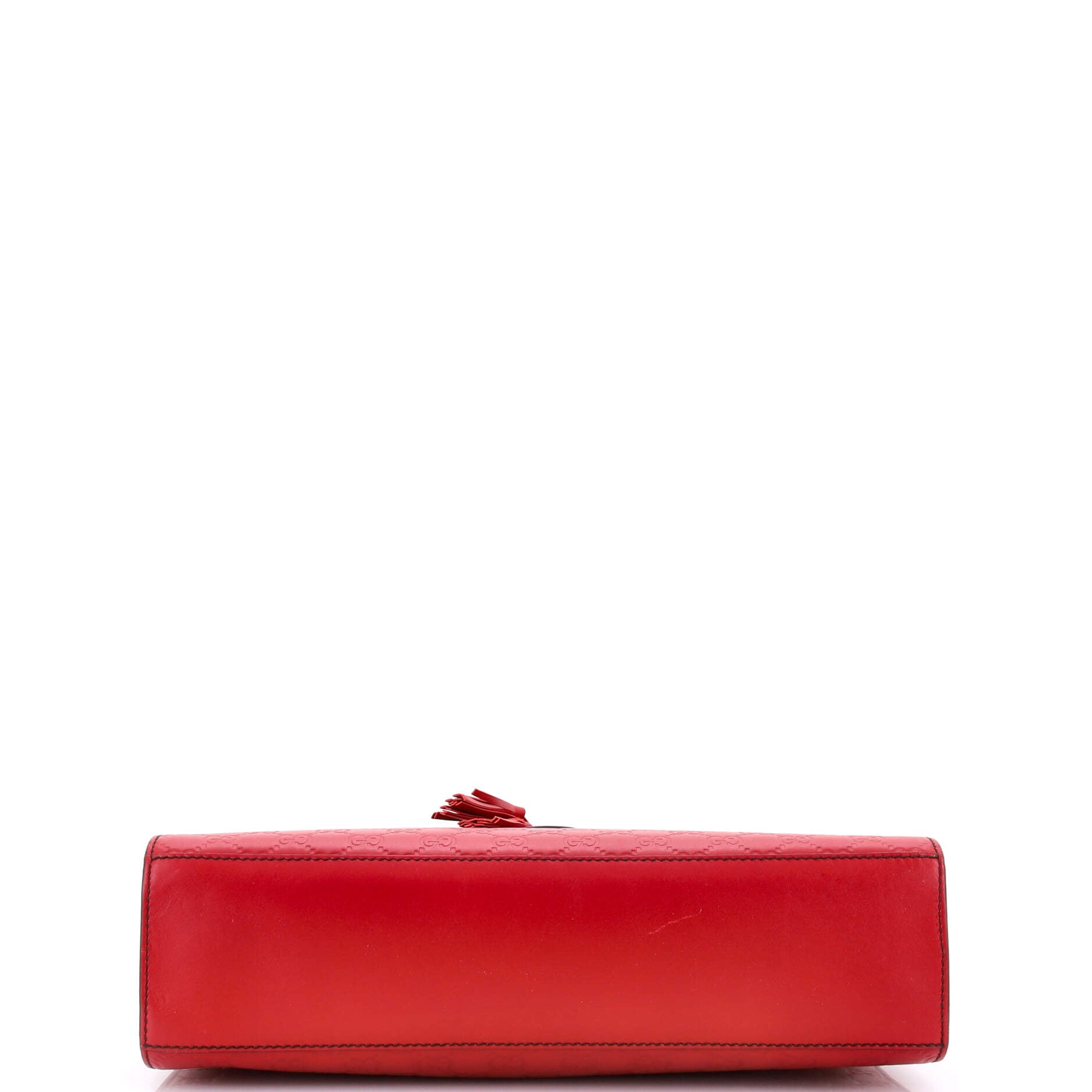 Emily Chain Flap Shoulder Bag Guccissima Leather Large