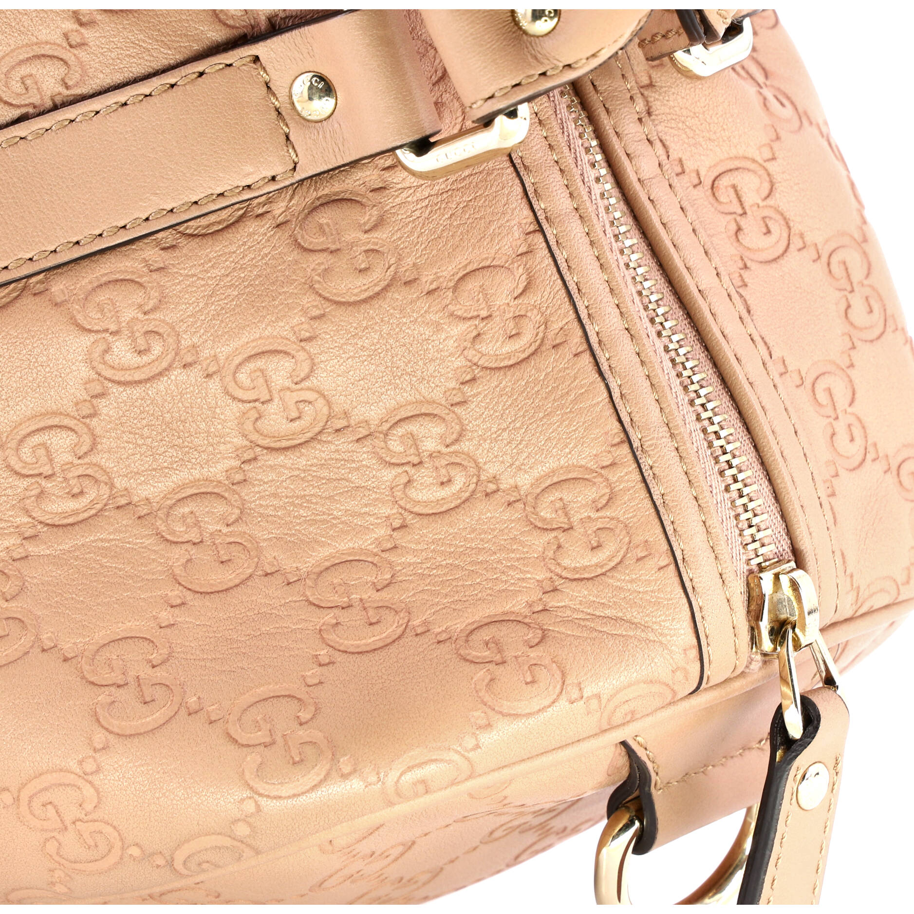 Joy Boston Bag Guccissima Leather Medium