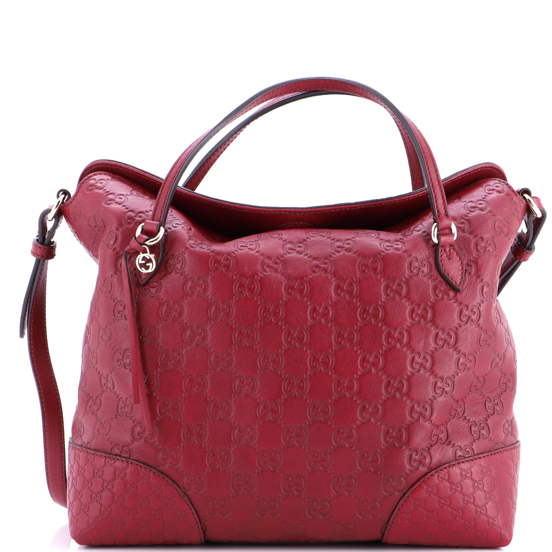 Bree Convertible Top Handle Bag Guccissima Leather Medium