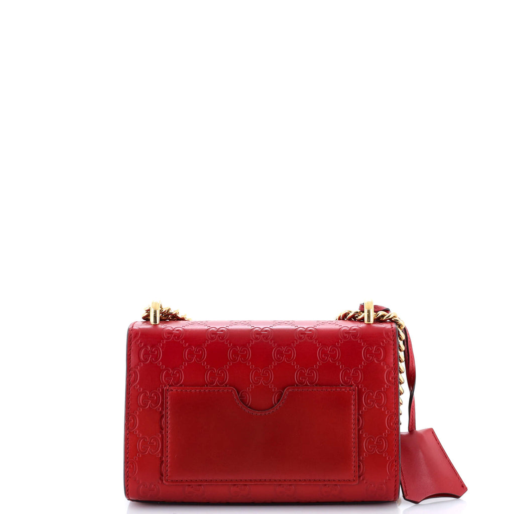Padlock Shoulder Bag Guccissima Leather Small