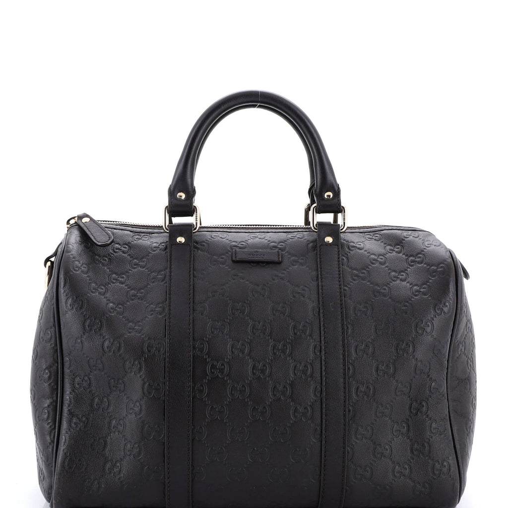Joy Boston Bag Guccissima Leather Medium