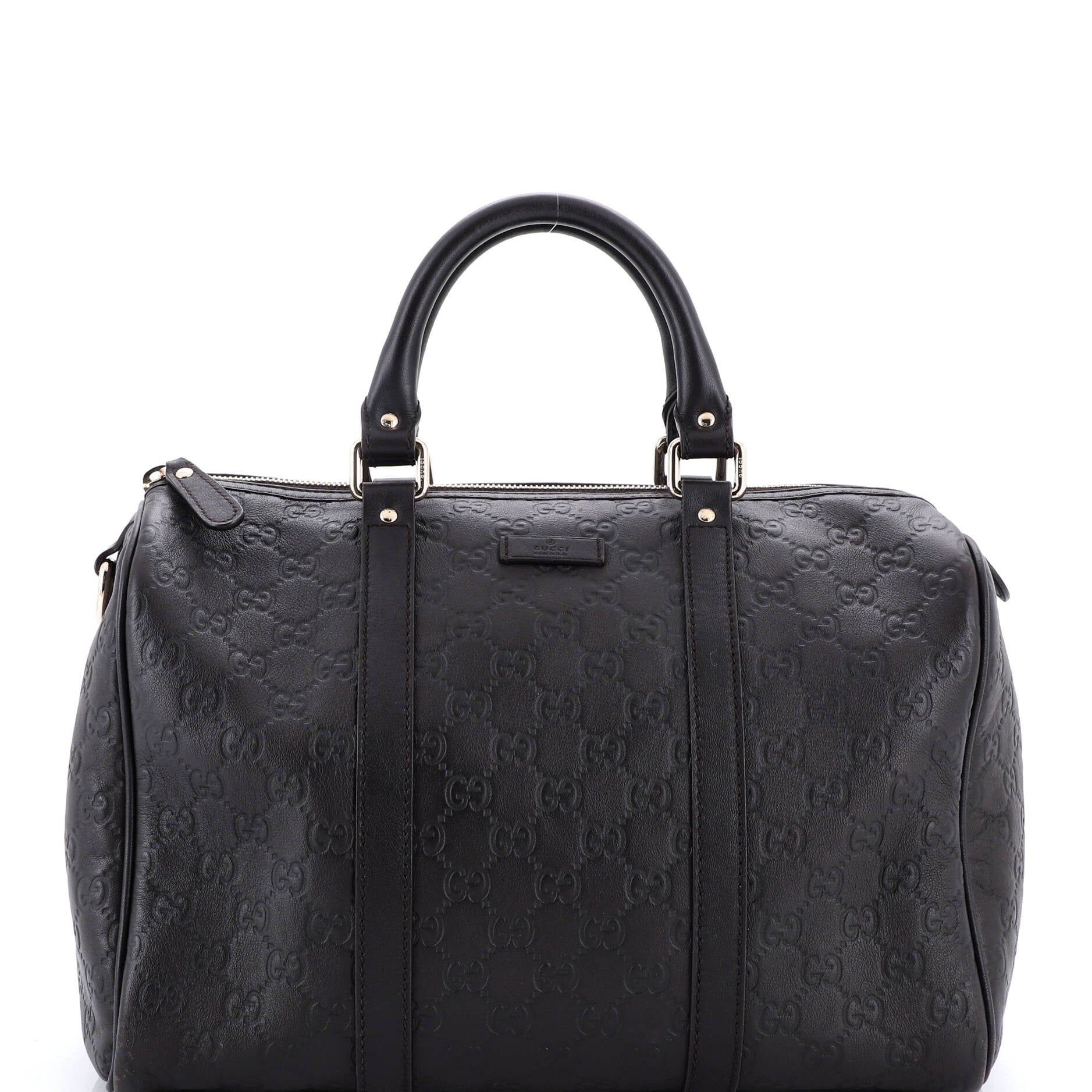 Joy Boston Bag Guccissima Leather Medium