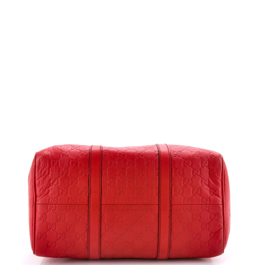 Joy Boston Bag Guccissima Leather Medium