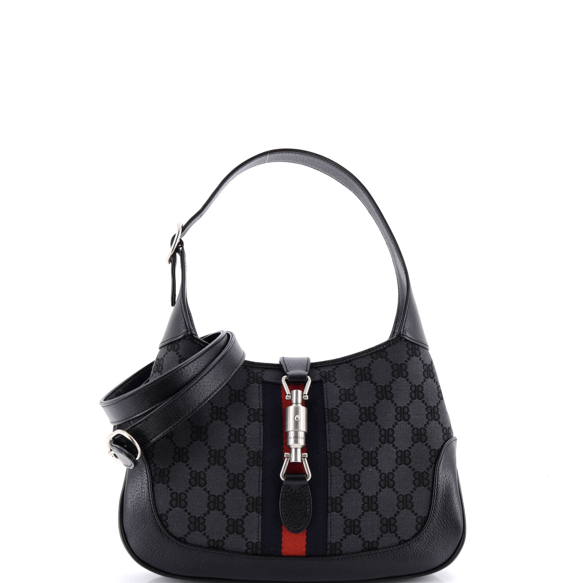 x Gucci The Hacker Project Jackie 1961 Hobo BB Canvas Small