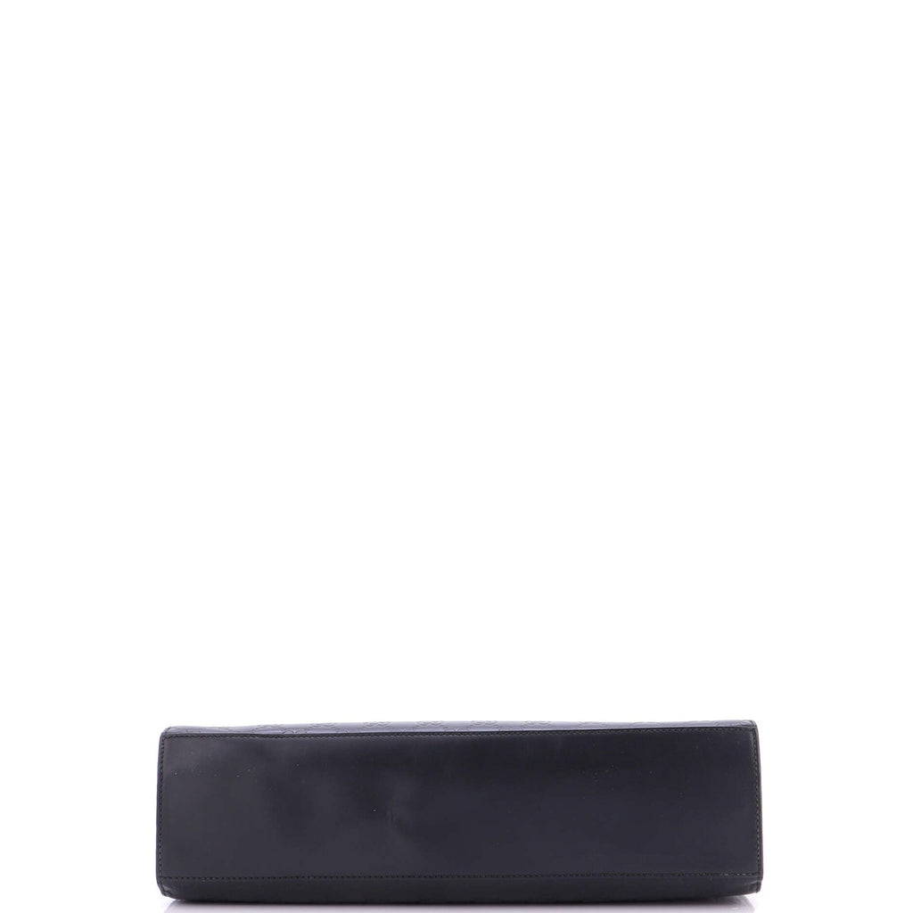 Emily Chain Flap Shoulder Bag Guccissima Leather Large