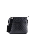 Signature Zip Messenger Bag Guccissima Leather Small