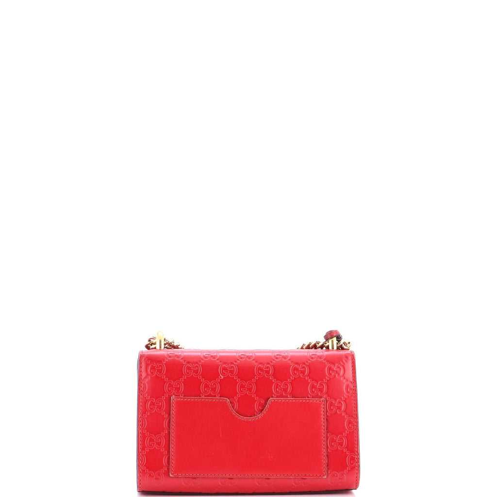 Padlock Shoulder Bag Guccissima Leather Small