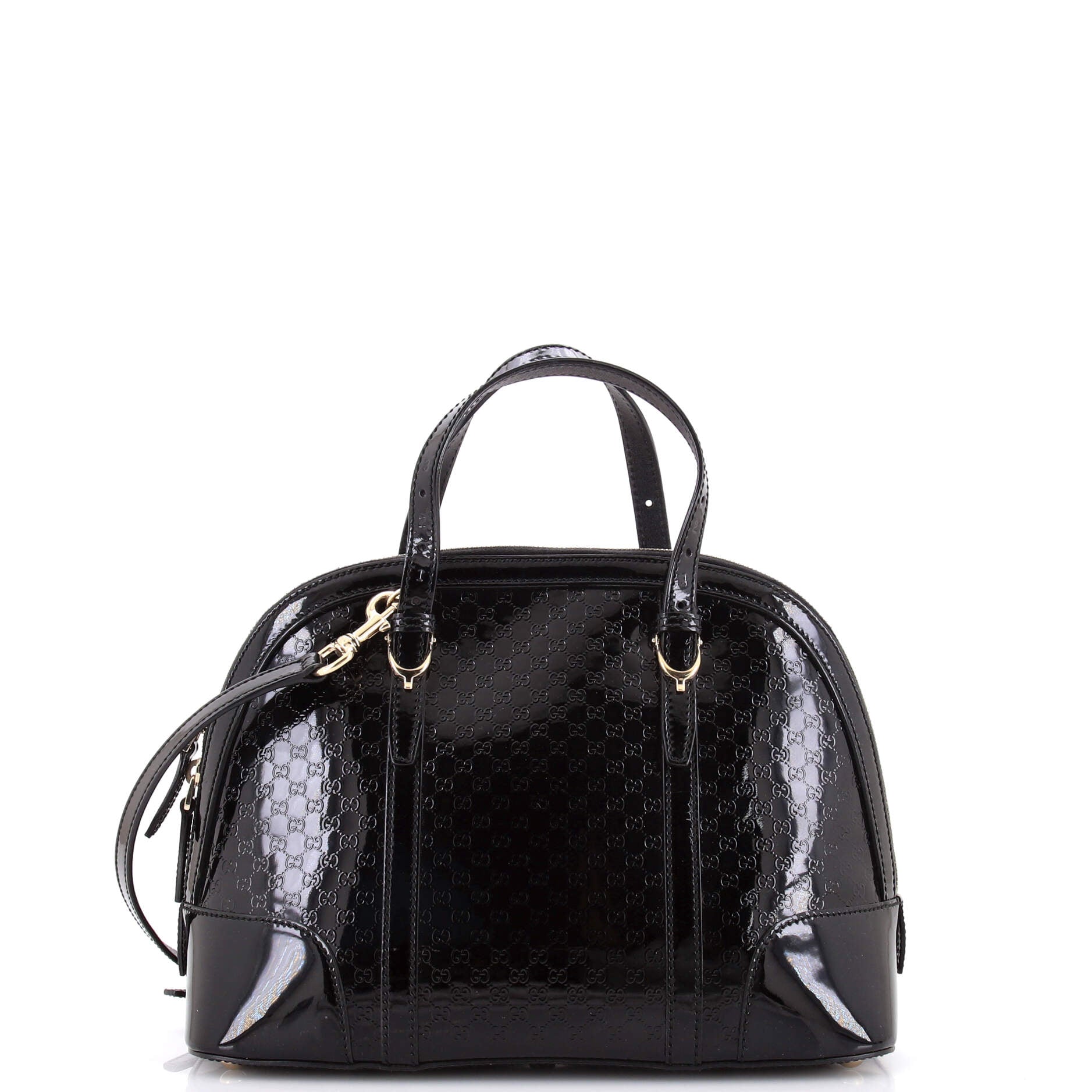 Nice Top Handle Bag Microguccissima Patent Small