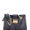 Padlock Chain Tote Guccissima Leather Small
