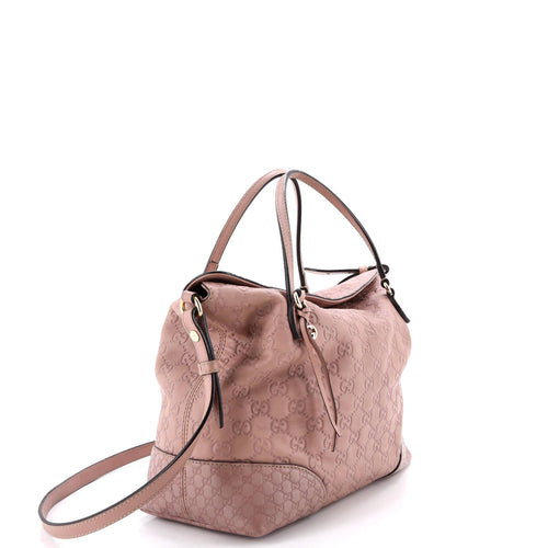 Bree Convertible Top Handle Bag Guccissima Leather Medium