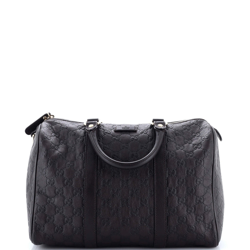 Joy Boston Bag Guccissima Leather Medium