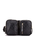 Double Zip Pocket Waist Bag Guccissima Leather