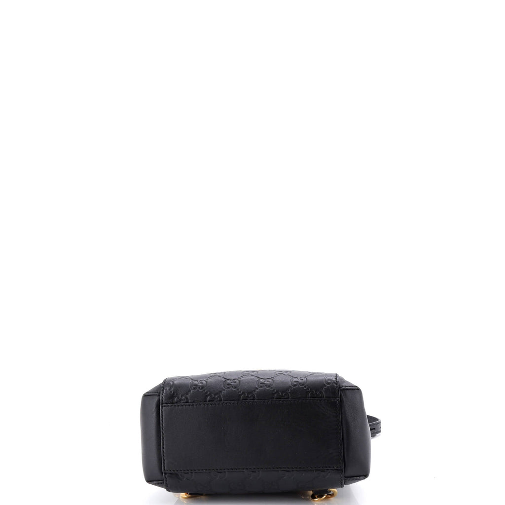 Padlock Backpack Guccissima Leather Mini