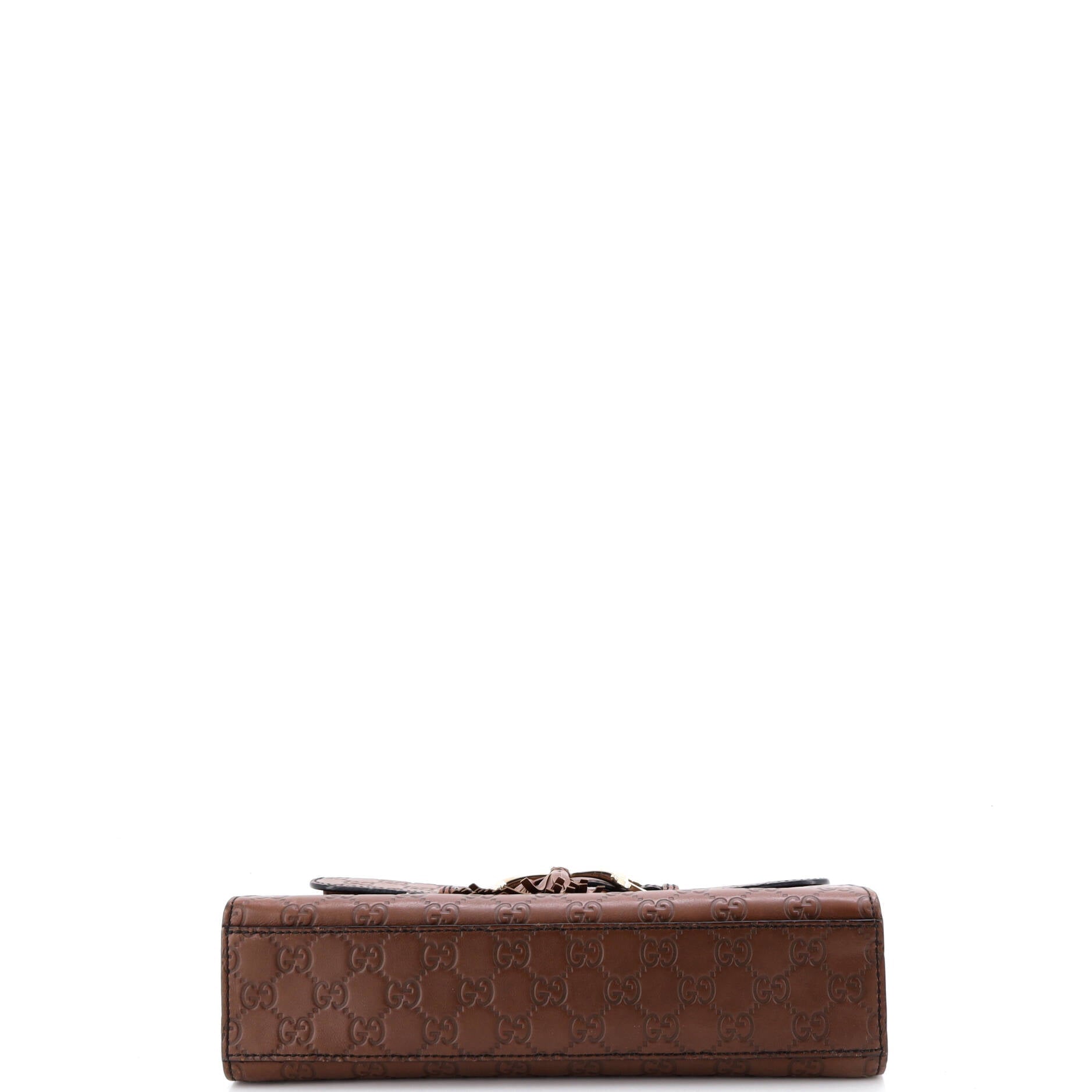 Emily Chain Flap Bag Guccissima Leather Medium