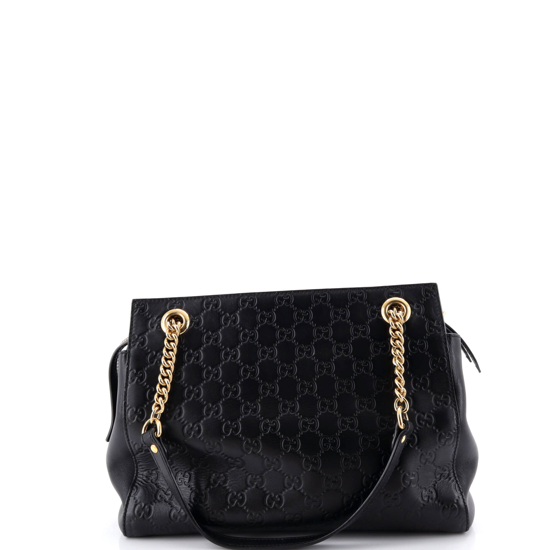 Soft Signature Shoulder Bag Guccissima Leather Medium