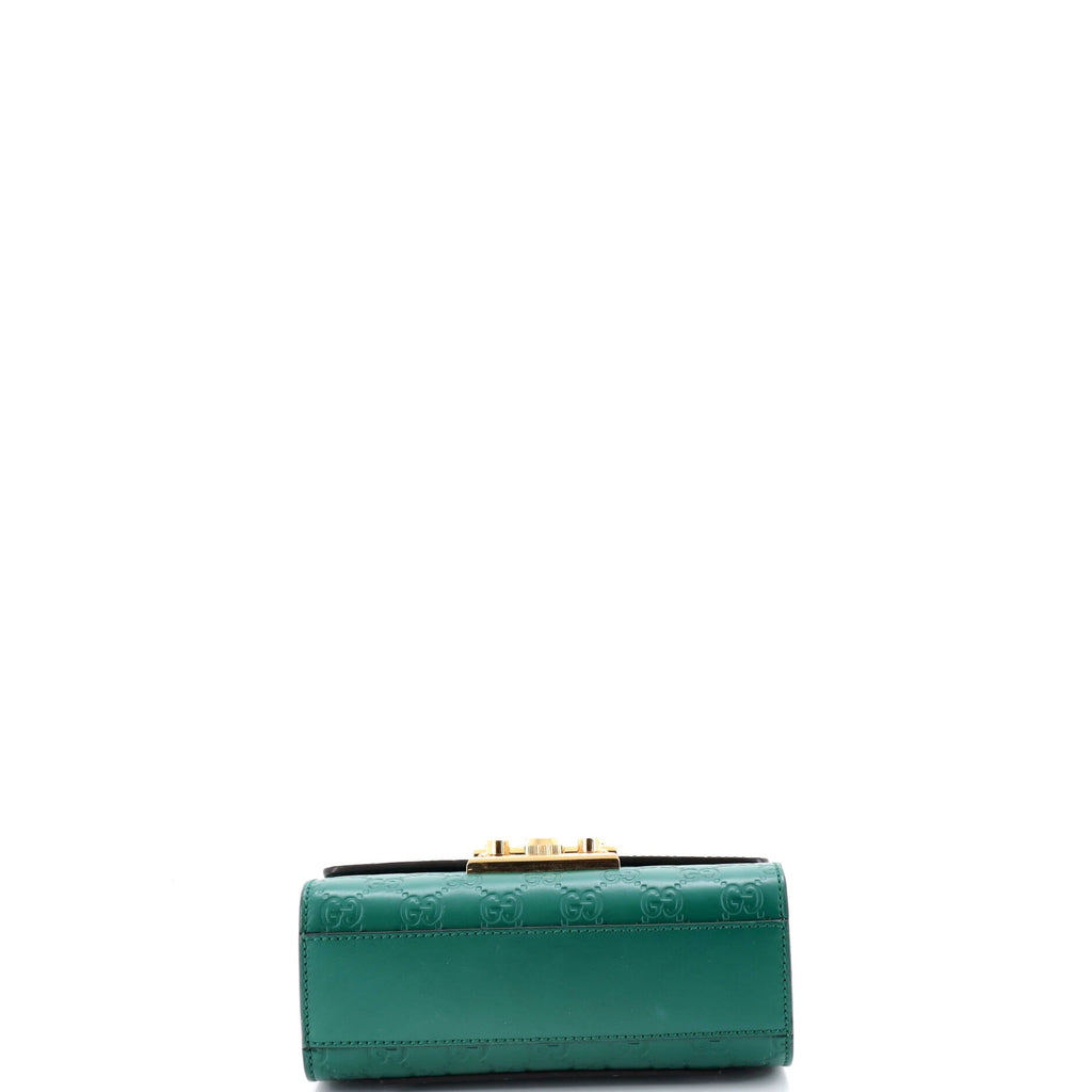 Padlock Shoulder Bag Guccissima Leather Small