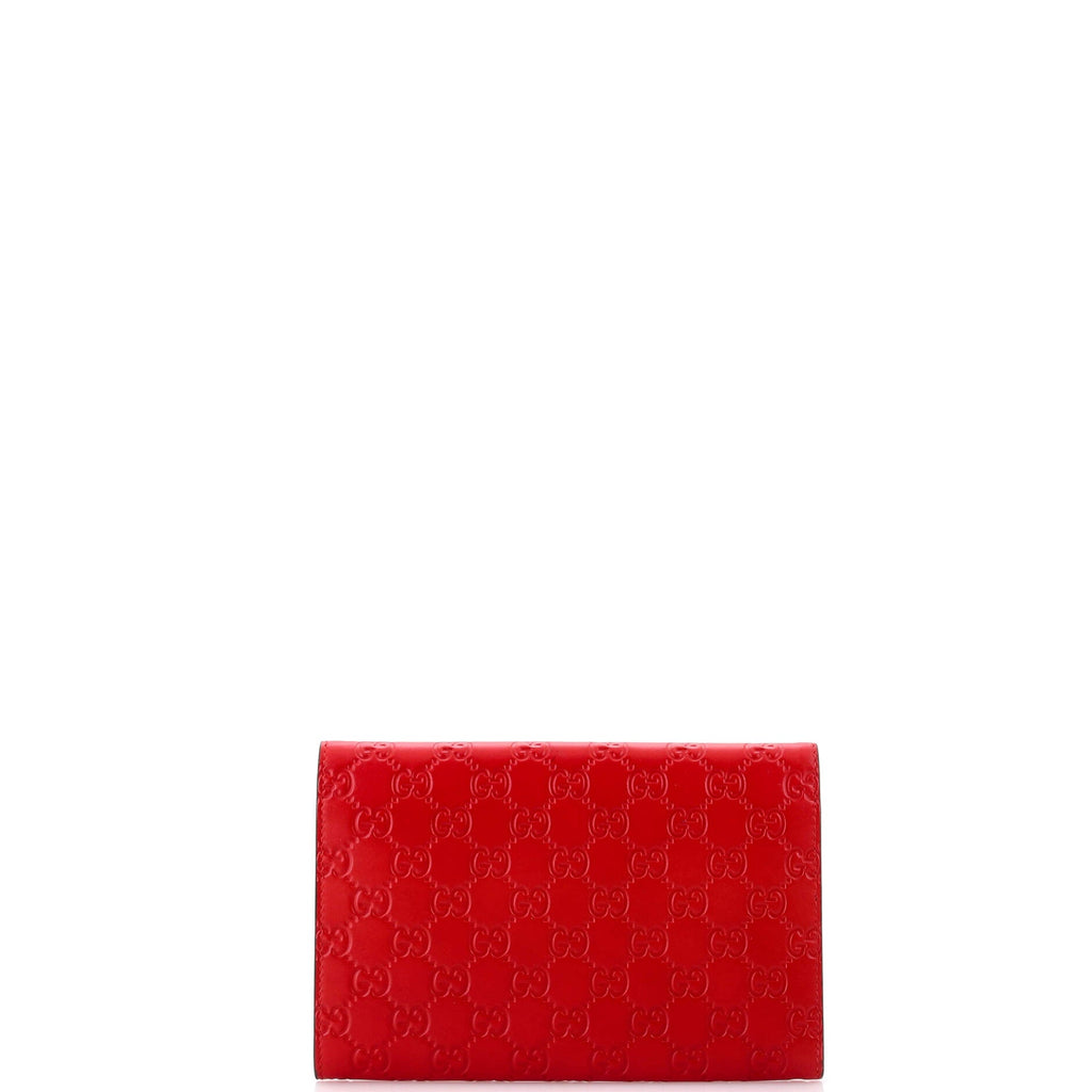 Padlock Clutch Guccissima Leather