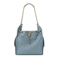 Caviar Quilted Medium Chanel 25 Handbag Blue