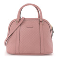 Microguccissima Medium Dome Bag Soft Pink