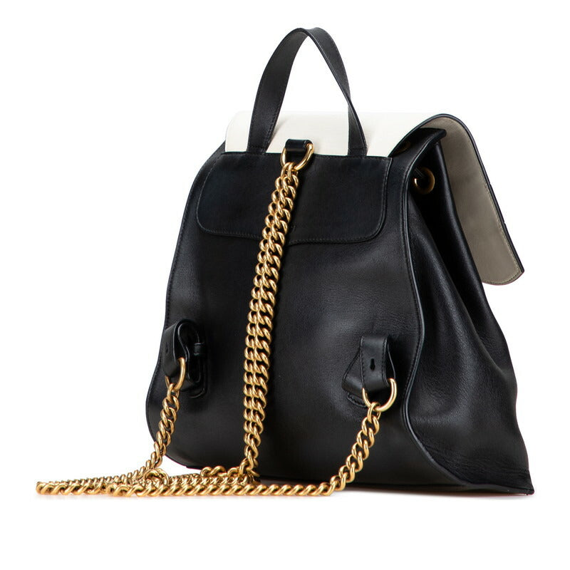 Gucci Animalié Tiger Head Leather Backpack