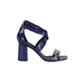 Women's Louis Vuitton Calfskin Westbound Block-heel Sandals - '10s