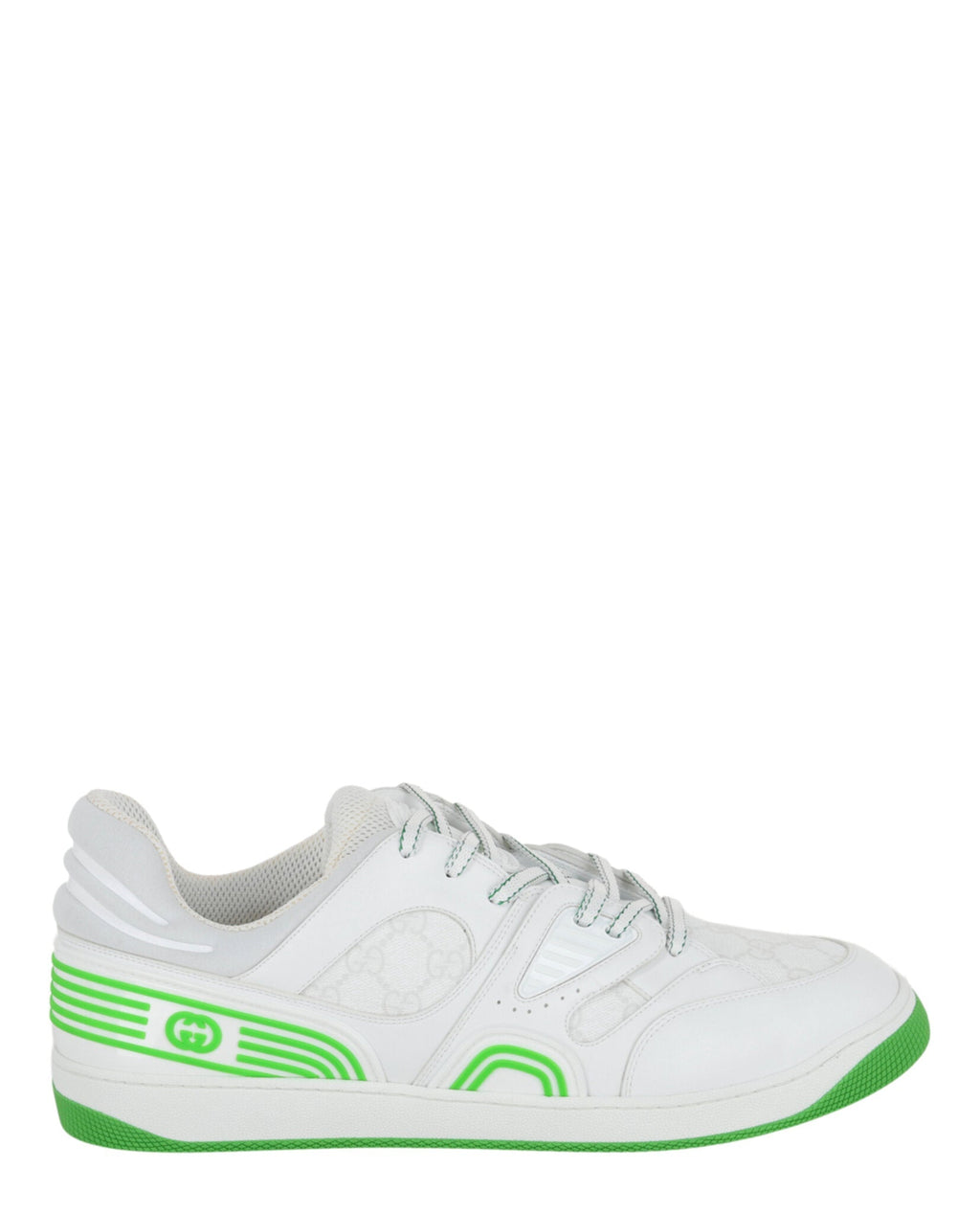 Men's Gucci Basket Leather Low-Top Sneakers