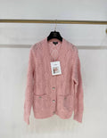 Chanel 21B pink cashmere igan