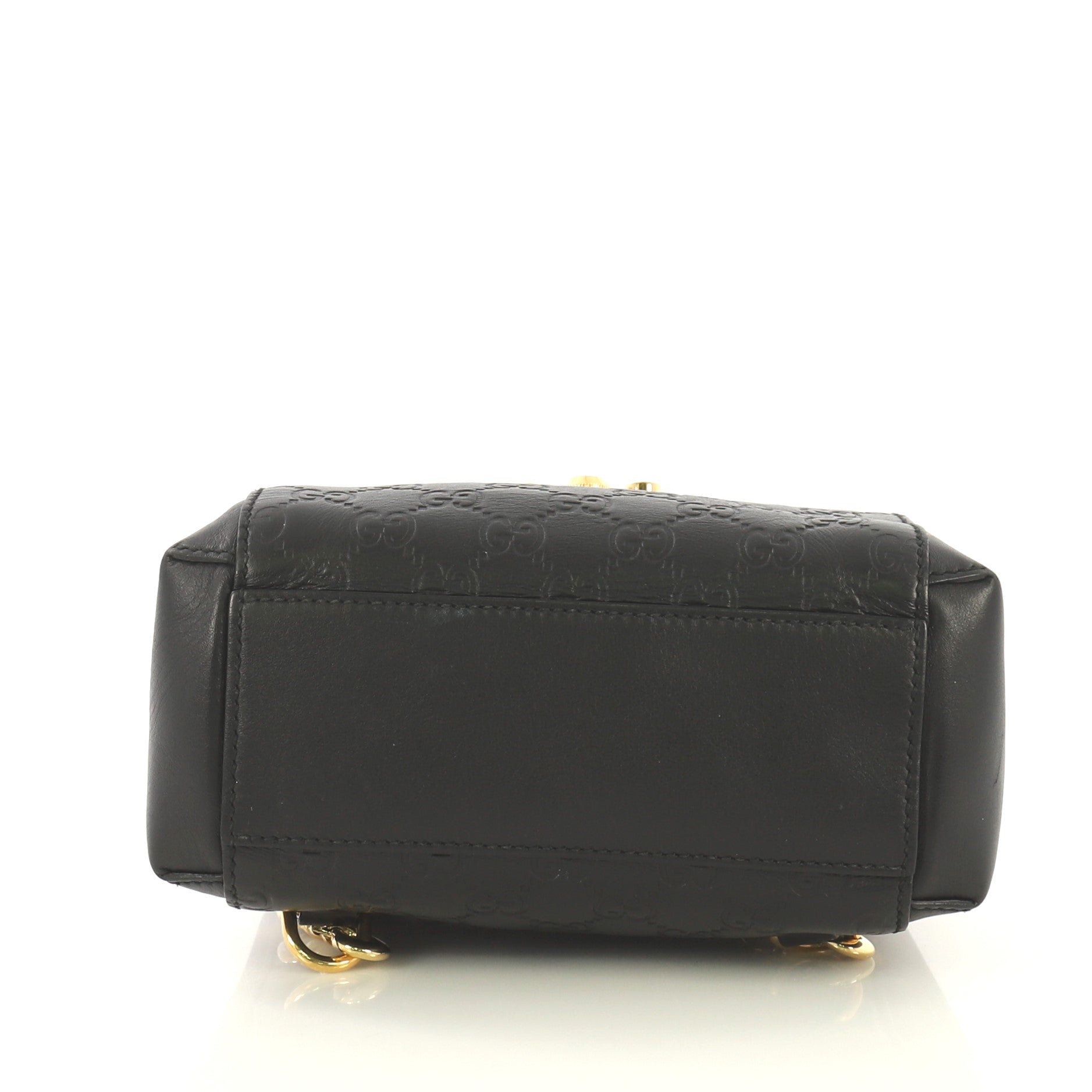 Padlock Backpack Guccissima Leather Mini