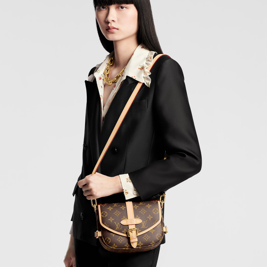 Louis Vuitton Saumur BB Handbag - Brown