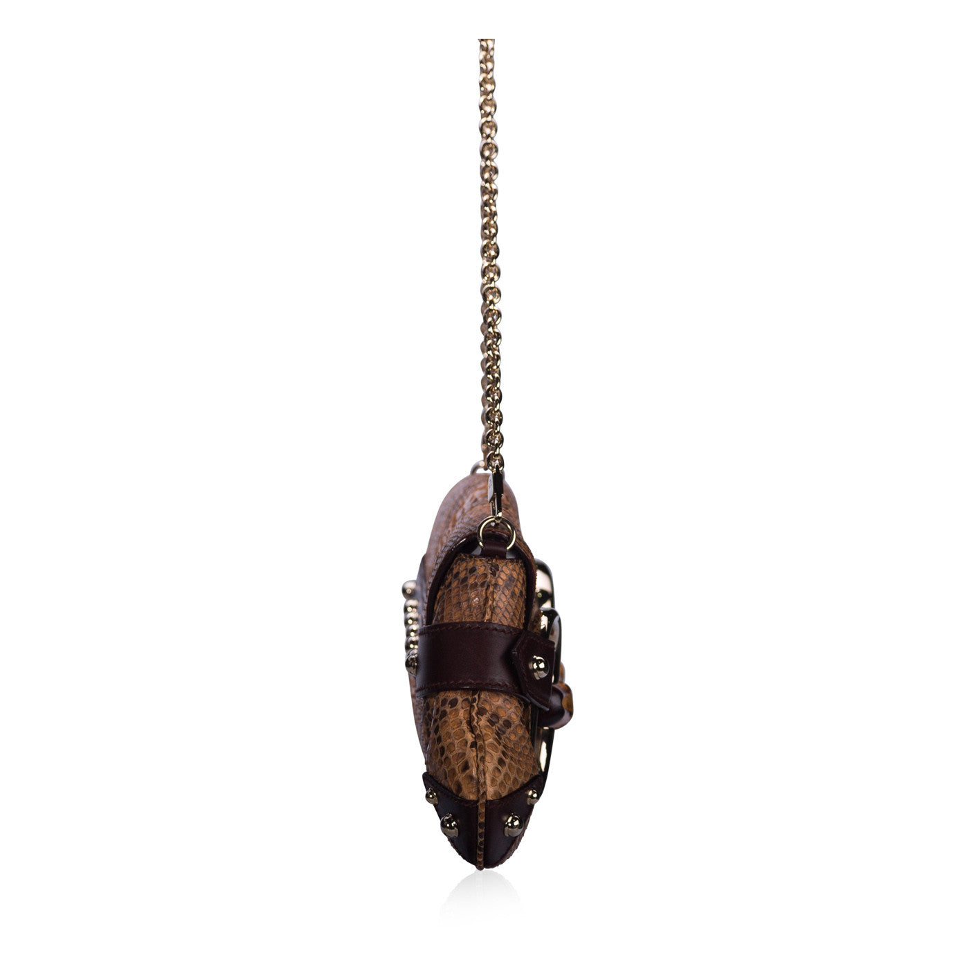 Gucci Python Bamboo Horsebit