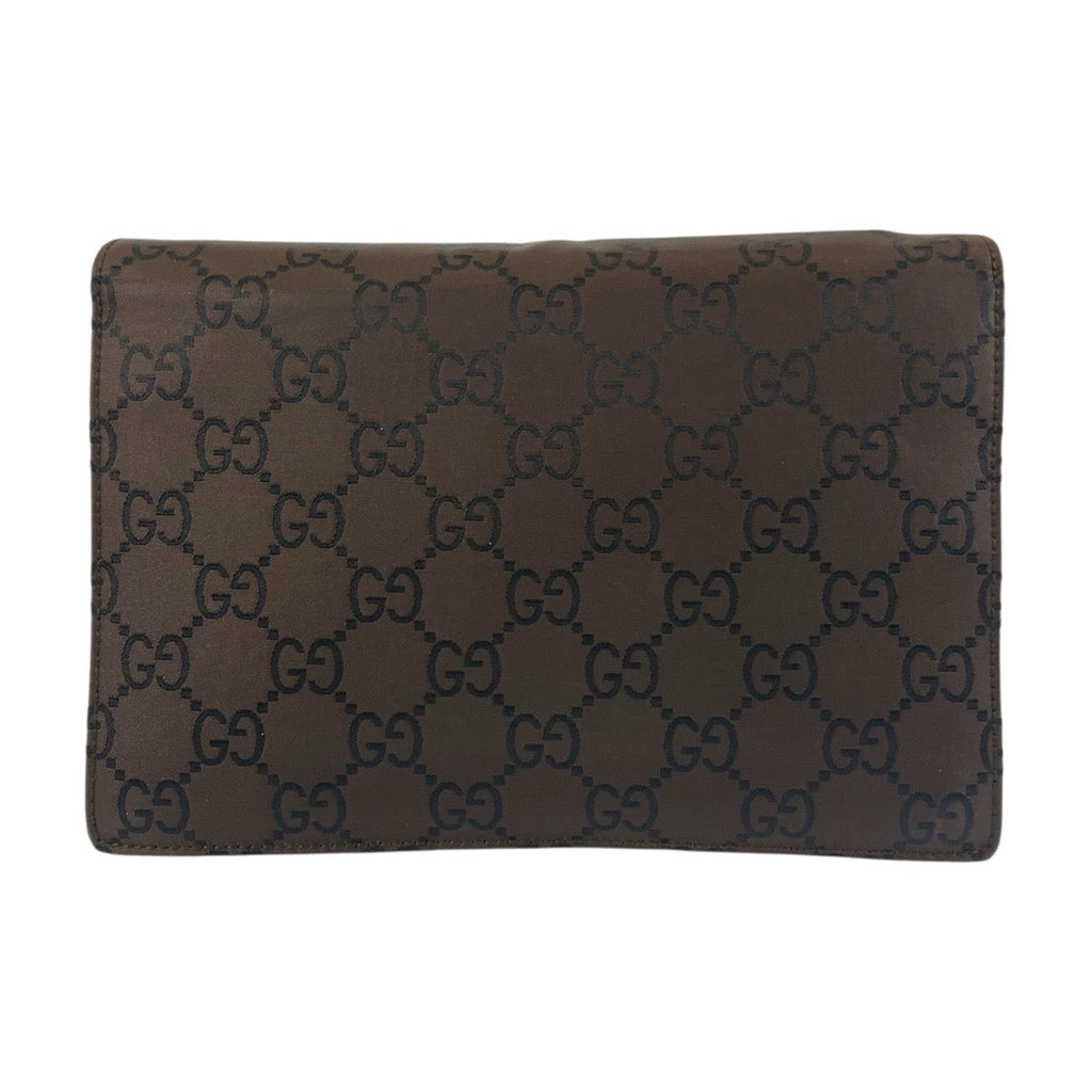 Gucci GG Pattern Nylon Clutch Bag