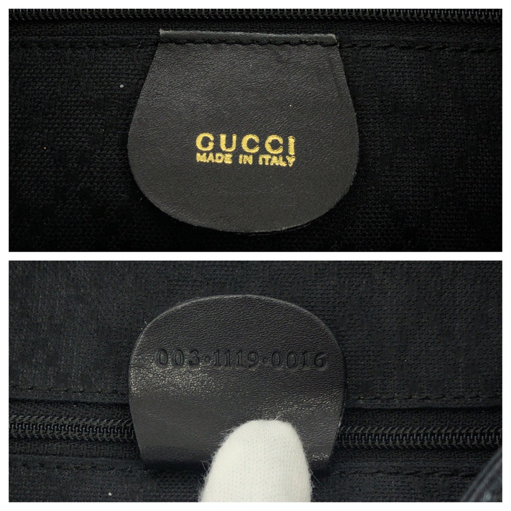 Gucci Bamboo Leather Backpack