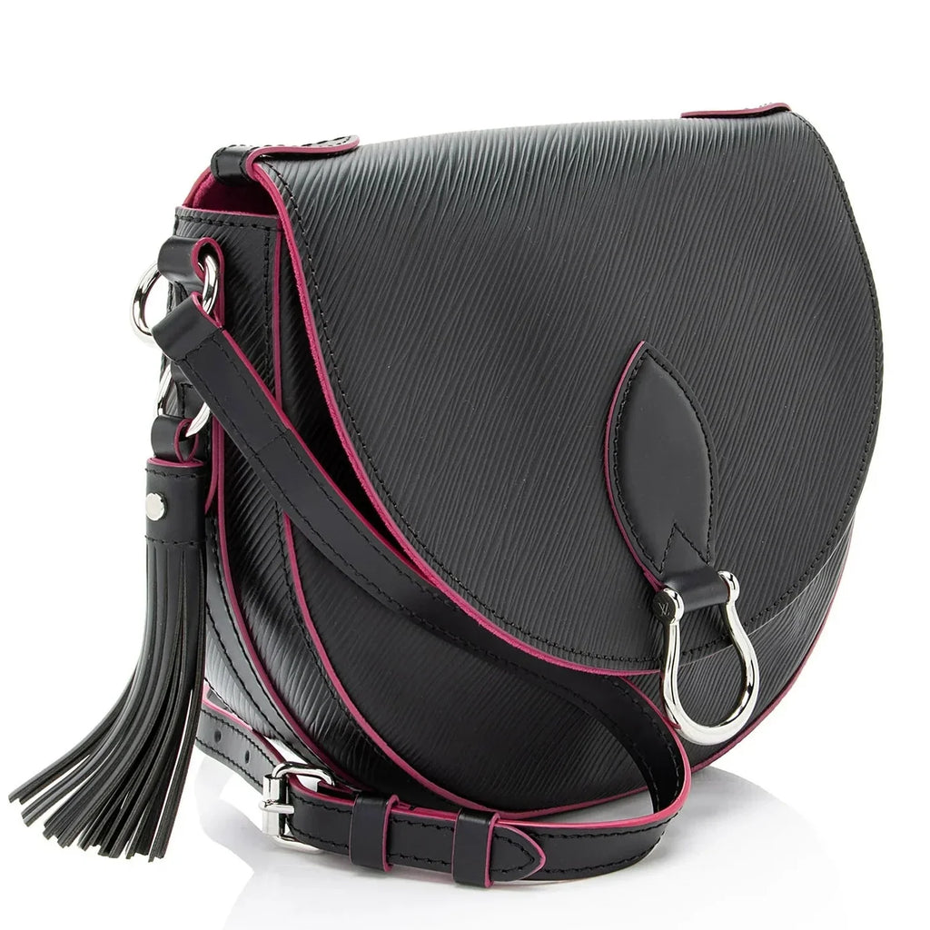 Louis Vuitton Epi Saint Cloud Shoulder Bag - Black