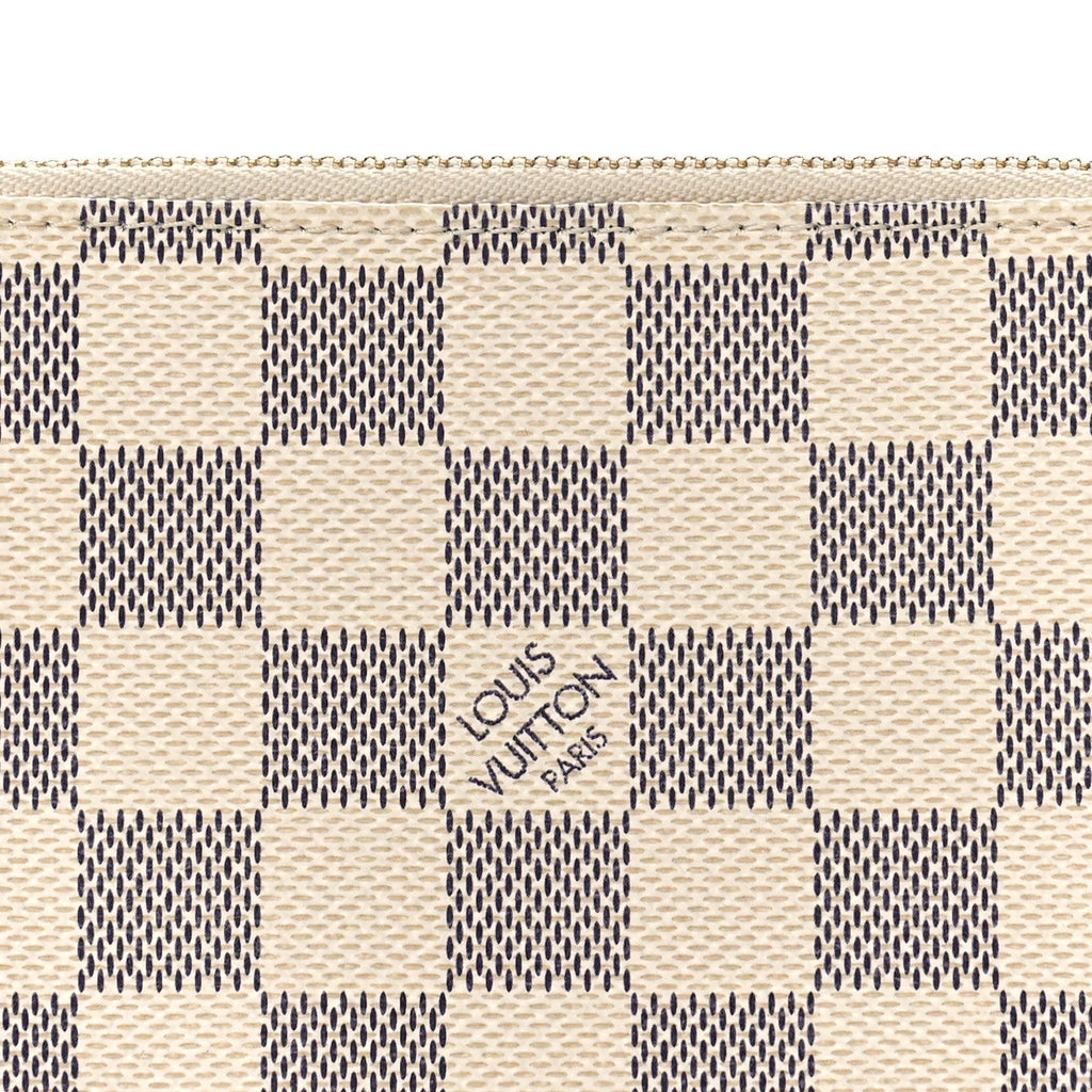 Louis Vuitton Mini Pochette Accessoires Handbag - Damier Azur Beige