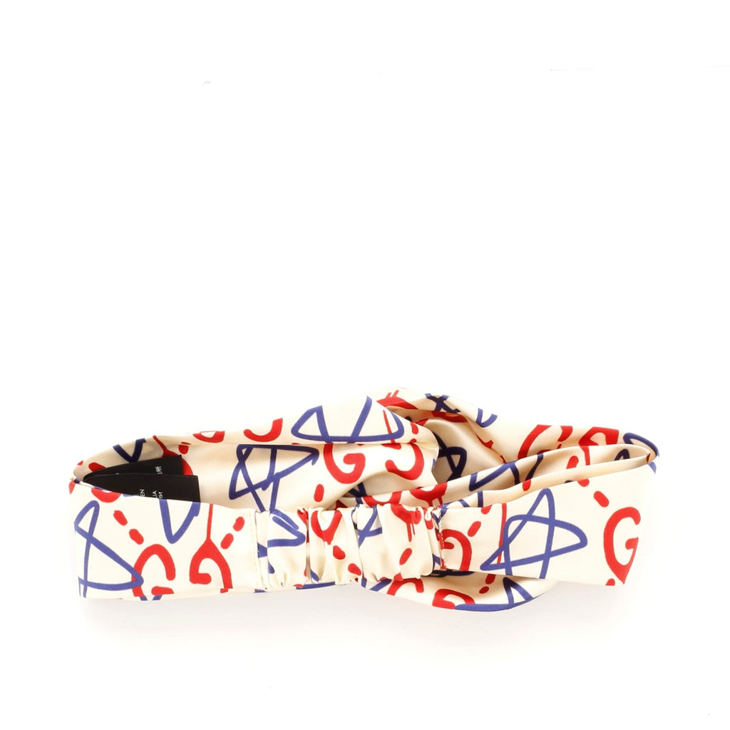 Headband GucciGhost Print GG Silk XS
