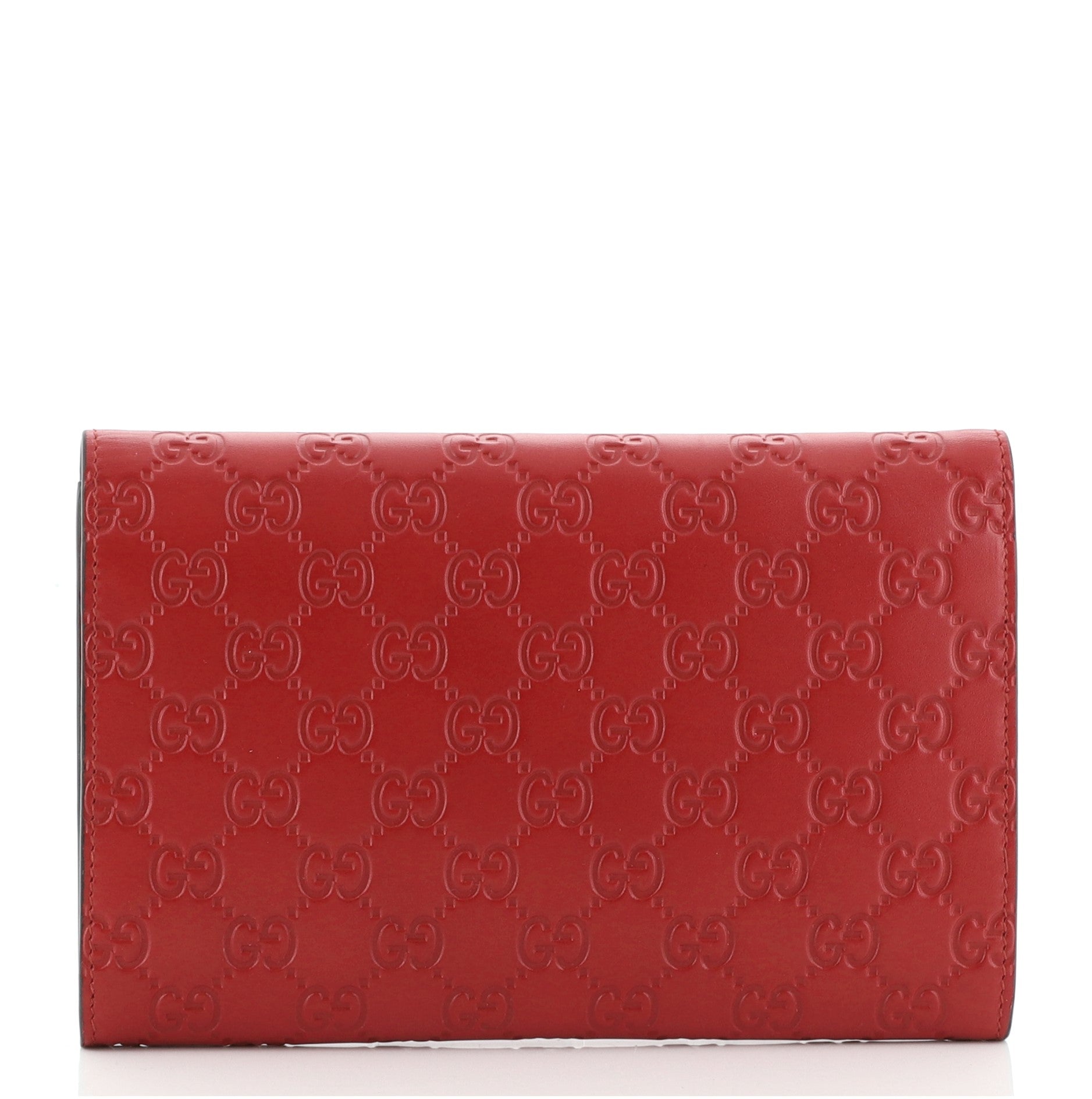 Padlock Clutch Guccissima Leather