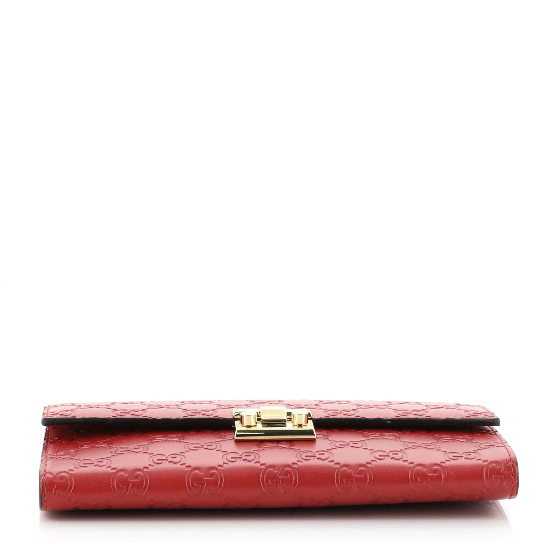 Padlock Clutch Guccissima Leather