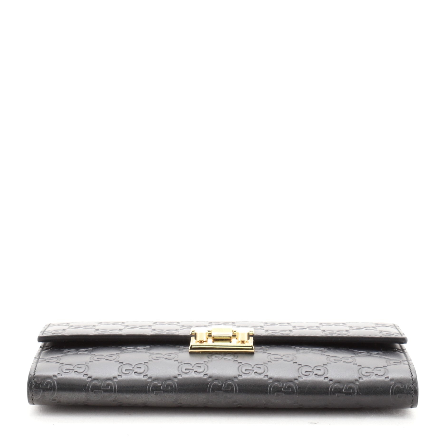 Padlock Clutch Guccissima Leather