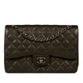 Chanel Classic Flap Bag - Jumbo - Caviar